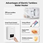 6500w Tankless Hot Water Heater Electric Led Instant Boiler On Demand 240 V