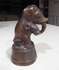 Antique A c  Williams Brass Elephant Still Bank