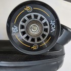 Riedell Rw Volt Quad Rollar Speed Skates Black  White Derby Men s Size 6 6 5