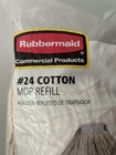 Rubbermaid Commercial Cotton Mop Refill 2 Pack  24 Loop-end 2115750 New In Box