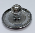 Unisphere 1964-65 Worlds Fair Silver Metal Ashtray By Us Steel