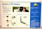 Linksys Wireless-g Pci Adapter -  wmp54g     2007 - New sealed