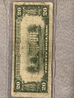1929  20 Us National Currency Brown Seal Bank Note Bank Of Minneapolis Mn