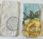 Vintage Handkerchief Lot Of 12 Various Floral Embroidered Linen Print Lace