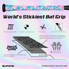 Supacaz Super Sticky Kush 1 75 Mm Baseball Bat Grip - Splat Blue Refractor