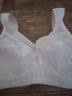 New Playtex 18 Hour Bra 36d White  4693 Wirefree Tagless Cushion Straps