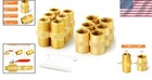 12pcs Brass Pipe Fitting  1  Npt Male   Female Threads