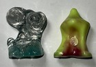 Rare Lot Of 2 Tie Dye Crazy Bones Figures Vintage Gogos