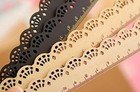 8 Pieces Lace Wood Ruler Student Rulers Office Measuring Ruler  6 Inch And 15
