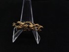 Japanese Sword Menuki For Katana Wakziashi Big Golden Dragon Y004