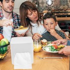 Square Desktop Tissue Box Cover Stylish Tissue Cube Holder For Bathroom Vanit   