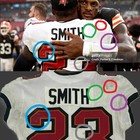 Tykee Smith Game Worn 09 20 26 Photo Matched Buccaneers Nike Nfl Jersey V Browns