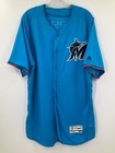 Tyler Mitzel  11 Miami Marlins Game Used Jersey Spring Training Size  46