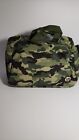 Webkinz Camouflage  Green Camo Zippered Canvas Pet Carrier  By Ganz