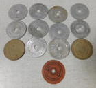 Lot Of 13 Oklahoma 1 And 5 Cent Sales Tax Tokens