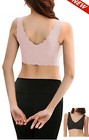 Women Padded Sports Bra Crop Top Running Yoga Fitness Sport Seamless Vest Gift 
