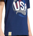 Adidas Usa National Team T-shirt Youth Large 13-14y Blue 2026 World Cup  25