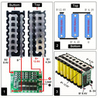 12v 3s 7p 40a Bms Li-ion Battery Pack Kits Diy Case Holder For 18650 Power Wall