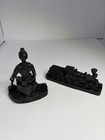 Vintage Handcrafted Coal Miner Figurine   Beckley Wv Exhibition Train Set