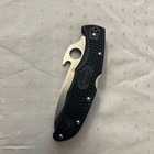 Spyderco Endura 4 Folding Knife Plain Edge Vg10 Blade Blue Frn Japan 