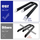 Tc-homeny 40  Inch Metal Hairpin Table Legs Solid Pub Bar Bench Desk Legs 4pcs