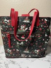 Dooney   Bourke Disney Mickey Mouse Christmas Woodland Winter Tote Bag 2017