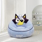 Kids Compressed Foam Bean Bag Chair  Blue  24  X 18 