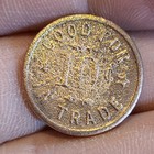 Weber   Tallon Owl Saloon Nevada City Trade Token Cal California  zz 