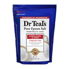 Dr Teal s Pure Epsom Salt Soak  Therapeutic  Fragrance Free  6 Lbs