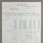 Elvis Presley Ready Teddy Mechanical Royalties Document  1972
