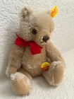 Vintage Original 7  Steiff Jointed Mohair Teddy Bear 0201 18 W  Button   Ear Tag