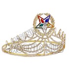 Free Masonic O e s Grand Marton Crown In Gold Tone With Hand Polished Oes Crown