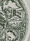 Delaware Collector Plate Vintage Travel Souvenir 10  Cabin Decor Den Display Htf