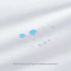 Waterproof Crib Fitted Sheets Soft Toddler Bed Protector Sheet 52 x28  2 Pack