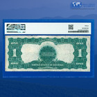 Fr 228 1899  1 One Dollar Silver Certificate  black Eagle   Pmg Fine 15  12055