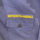 Boy Scouts Of America Cub Scout Uniform Shirt Long Sleeves Youth Size M
