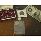 Junk Drawer Lot -  999 Silver  1907 V Nickel  Jewelry  Vintage Coins  