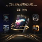 Ap80 Pro-x Mp3 Player With Bluetooth  Digital Audio Player  Dual Blue 