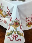 Bucilla  86193 Holiday Cornicopia Tablecloth
