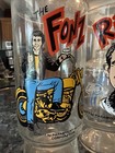 Vintage 1977 Dr Pepper Happy Days Collector Glasses Complete Set Of 6