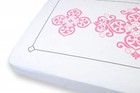 Sumersault Princess Pink 4 Pc Crib Bed Set  Comforter 2 Crib Sheets Dust Ruffle