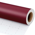 Burgundy Matte Metallic Wrapping Paper - Christmas Gift Wrap  Holiday Packaging