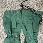 Vtg Rei Co-op Green Thick Nylon Leg Gaiters Boot Covers Gore-tex 70s Hiking