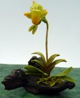 Ooak Artist Made Potted Orchid Plant 1 12 Dollhouse Miniature