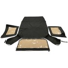 Fits 2010-18 Jeep Wrangler Jk Rubicon 4-door Replacement Soft Top Tinted Windows