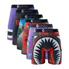 Ethika 6pcs Men Underwear Boxers Breathable Man Swimming Underpants Plus Size