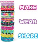 Rainbow Loom Mega Combo Set  Features 7000  Colorful Rubber Bands  2 Step-by-ste