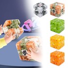 Speed Cube Rolling Ball 3d Maze Magic Cube Stress Reliever Toys Party Cw