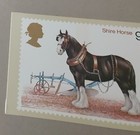 Vintage Phq 30 Post Office Picture Card  1978 Set Of 4 British Horses Ponies 
