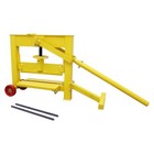 Manual Paving Tool Brick Block Splitter Cutter Pavers Tool With Portable Wheel